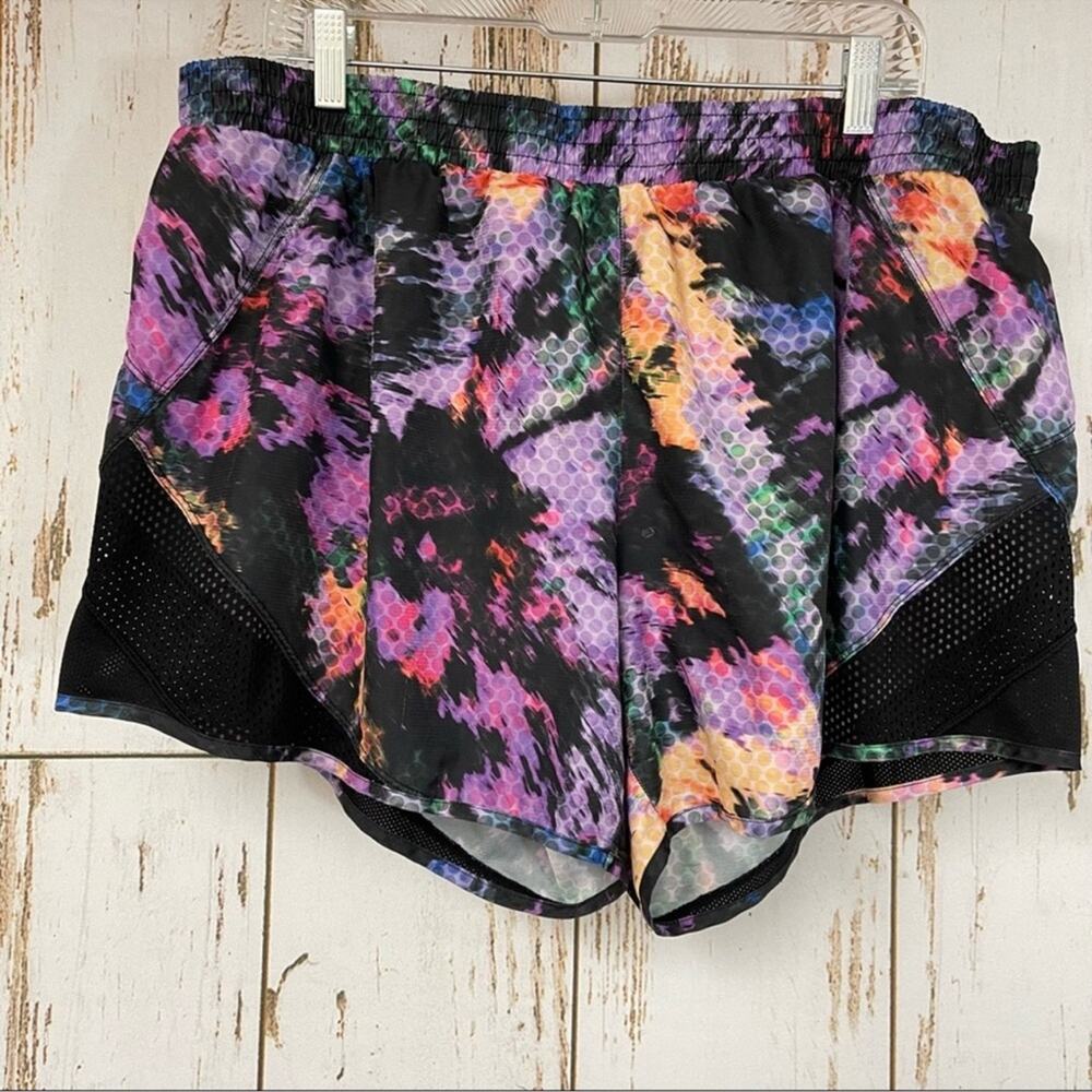 Energy Zone, Lined Running Shorts. Size 2X. Colorful. In excellent condition!